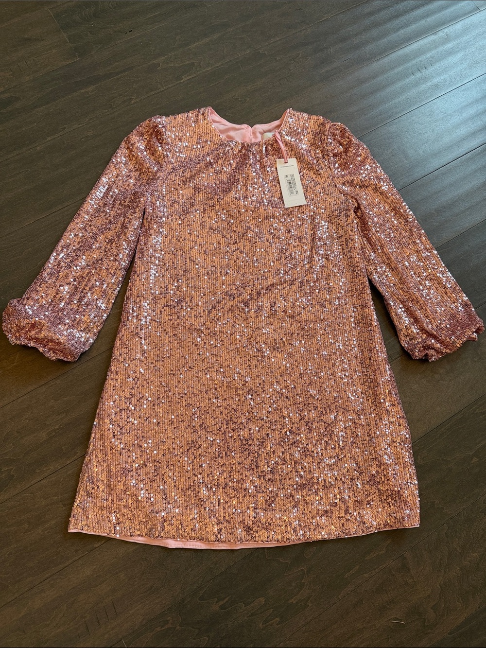 Vineyard Vines Rose Pink Sequin A-Line Dress- just missed return window